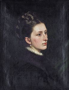 Castalia Rosalind, Countess Granville (1847-1938), by circle of Charles Edward Perugini