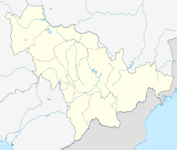Paektu Mountain is located in Jilin