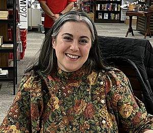 Claire Saffitz 2023 book signing (cropped).jpg