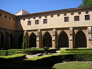 Cloister of the Monasterio de Piedra