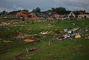 Coaling, Alabama Tornado Damage April 27, 2011