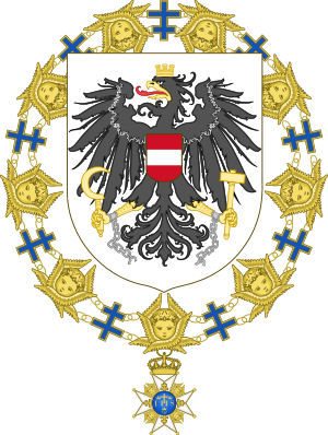 Coat of Arms of Thomas Klestil (Order of the Seraphim)
