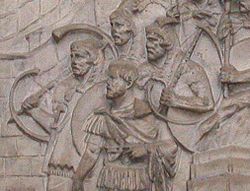 Cornicen on Trajan's column