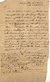 Correspondence from General Edward Hand to Major General John Sullivan