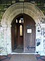 Doorway, St Mary and St Bartholomew Church, Cranborne - geograph.org.uk - 695445