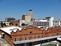 Durham, NC skyline looking northeast