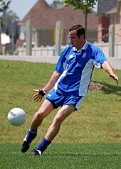 Durham Gaelic football club player shoots