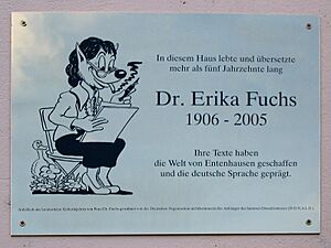 Erika Fuchs Facts for Kids