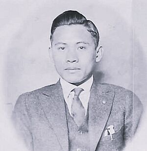 Esteban Raymundo Abada's passport application