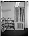 File-5495 Chugath Street - interior view of window and bookcase - Chemawa Indian School - Salem Oregon
