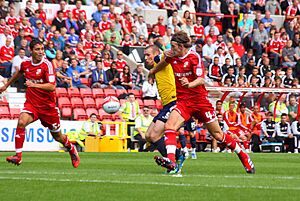 Football in the County Ground - geograph.org.uk - 2570682