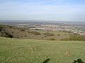 From Butts Brow, looking down to Willingdon - geograph.org.uk - 523498