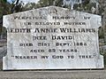 Grave H 134 039 David - Edith Annie