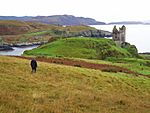 Gylen castle isle of kerrera scotland by day.JPG