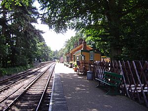 Holt Railway station on the North Norfolk Railway