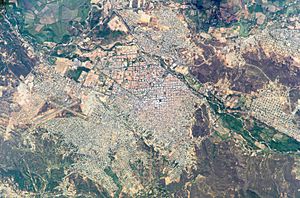 Imagen Satelital de Cucuta