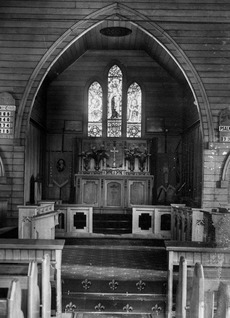 Interior of St Andrews Anglican Church at Indooroopilly, 1939f