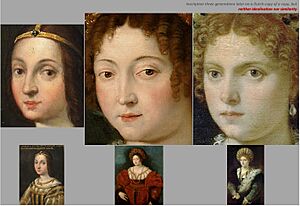 Isabella d'Este vs Isabella in Black