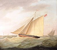 James Edward Rogers (1838-1896) - The Yacht 'Pearl' - 1175961 - National Trust
