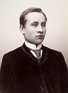 Karl Emil Ståhlberg - Portrait photograph of Oskar Merikanto