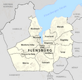 Karte Stadtteile Flensburg