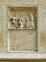 L'epine basilica inscription stone