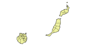 Las Palmas - Mapa municipal