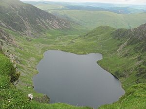 Llyn Cau from Craig Cau - geograph.org.uk - 3174929