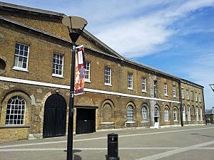 London-Woolwich, No 1 Street & Greenwich Heritage Centre 02