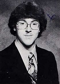 Lynwood High School yearbook "Accolade 1976", page 139 (cropped to "Weird Al" Yankovic)