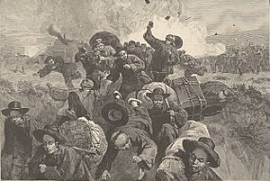 Massacre of the Chinese at Rock Springs b