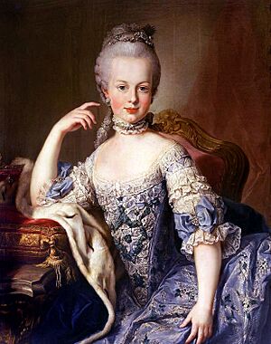 Meister der Erzherzoginnen-Porträt - Erzherzogin Maria Antonia