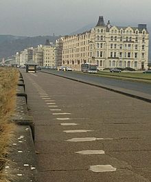 Mooragh Promenade, facing South