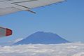 Mount Agung (3031m 9944ft), Bali, viewed from the air, August 24 2012. (8296744196) (2)
