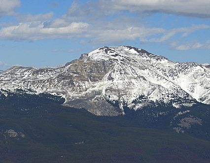 Mount Tekarra from The Whistlers