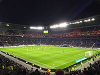 Olympique lyonnais - Stade rennais, demi-finale de Coupe de France 2019.jpg