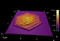 Palladium nanosheet on silicon wafer