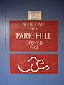 Park Hill sign