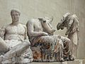 Parthenon pediment statues
