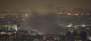 Pictures of the Israeli attack on Tehran 1 Mehr (2) (flatter cropped)