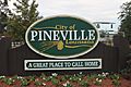 Pineville, LA welcome sign IMG 4373