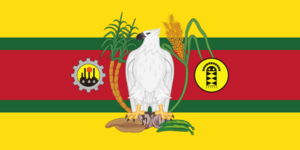 Presidential Standard of Guyana (1997-1999) under President Janet Jagan