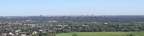 Resistencia and Barranqueras skyline