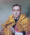Retrato do Prof. Egas Moniz (1932) - José Malhoa (Hospital de Santa Maria)