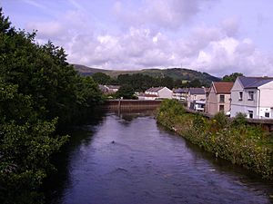 River Rhondda Gelli