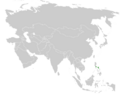 Robsonius sorsogonensis distribution map