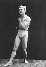 Sarony, Napoleon (1821-1896) - Bernarr Macfadden as Boxer - 1905 ca.