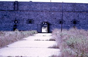 Section 2, Fort Adams, disrepair, 1968