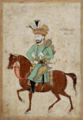 Shah Safi I of Persia on Horseback Carrying a Mace- Sahand Ace
