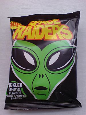 Space raiders snack